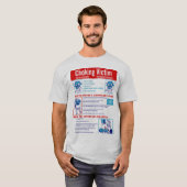 T-shirt Victime d'obstruction (Devant entier)