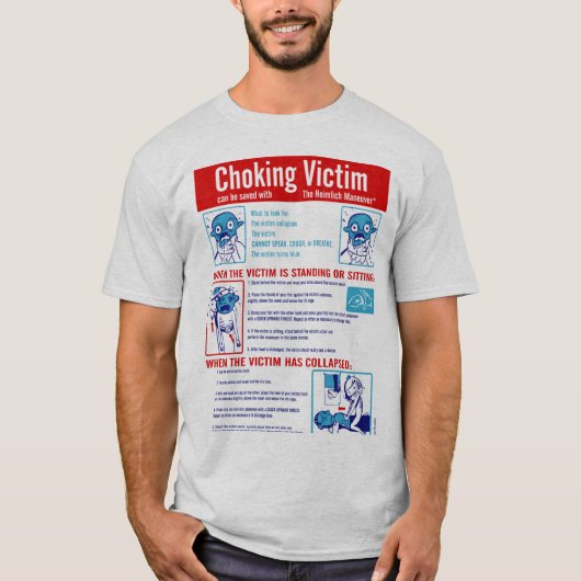 T-shirt Victime d'obstruction (Devant)