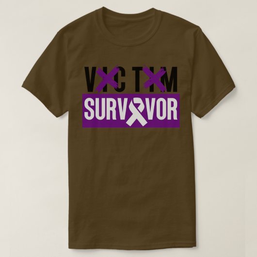 T-shirt Victime du survivant 3 (Design devant)