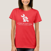 T-shirt Victimes de la satire du capitalisme (Devant)