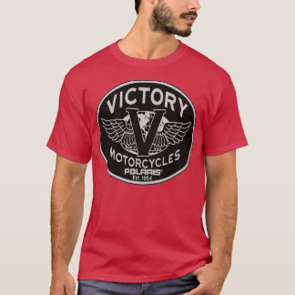 T-shirt victoire motos polaris estd 1954 records reco