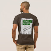 T-shirt Victoire sur les rues - Bd. de hip hop (Dos entier)