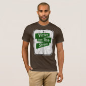 T-shirt Victoire sur les rues - Bd. de hip hop (Devant entier)
