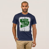 T-shirt Victoire sur les rues - Bd. de roche de La du DJ (Devant entier)