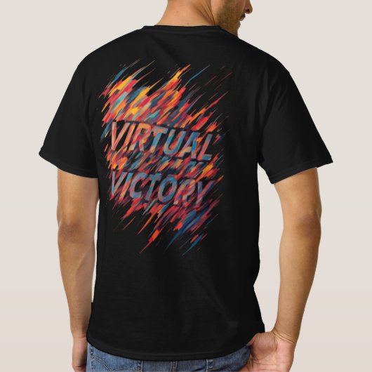 T-shirt Victoire virtuelle (Dos)