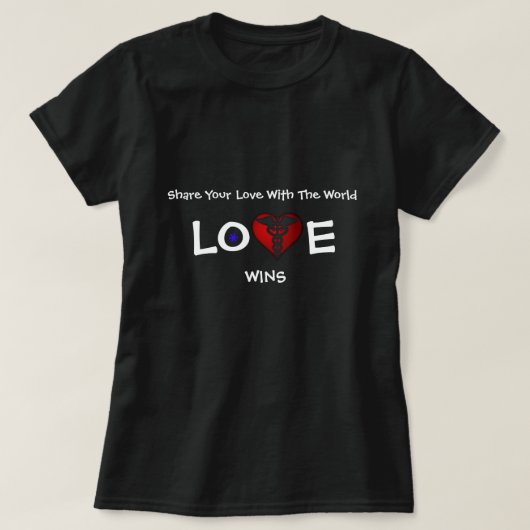 T-shirt Victoires d'amour (Design devant)