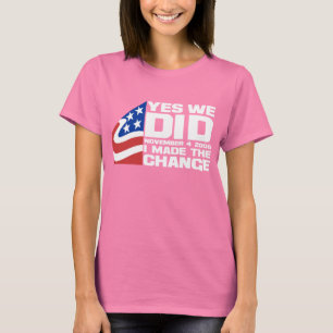 T-shirt Victoires d'Obama