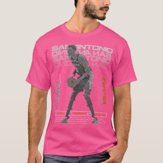 T-shirt Victor Wembanyama Basketball Art Spires