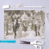 T-SHIRT Victoriaans dagen Tissuepapier (Craft)