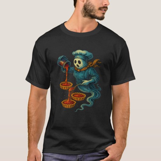T-shirt Victorian Ghost Baker (Devant)