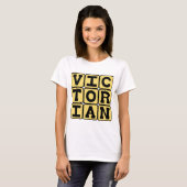 T-shirt victorien, style architectural (Devant entier)
