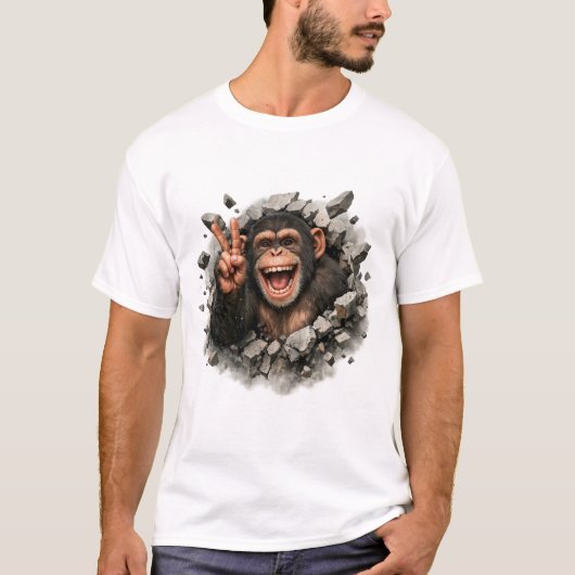 T-shirt Victory Breakout Monkey Tee (Devant)