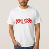T-shirt Vida, Costa Rica (Devant)