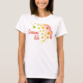 T-shirt Vida de las estaciones (Devant)