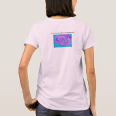 T-shirt vidage de panneaux violets (Dos)