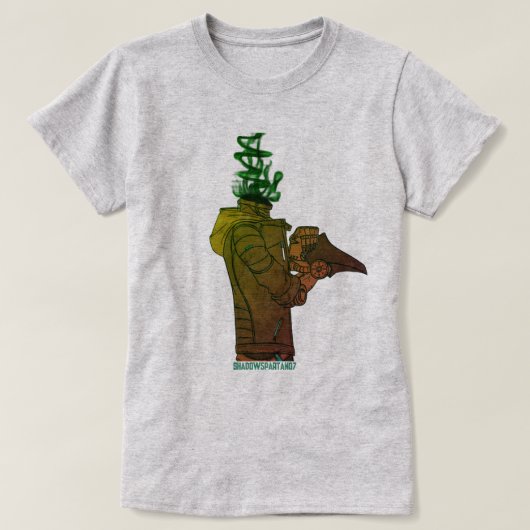 T-shirt Vide - Couleurs vapeur (Design devant)