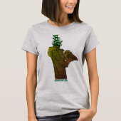 T-shirt Vide - Couleurs vapeur (Devant)