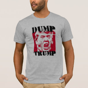T-shirt VIDE TRUMP - ROUGIR - Anti-Trump -