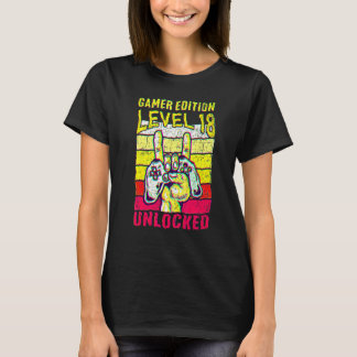 T-shirt Vidéo 18e anniversaire Édition joueur de jeux vidé