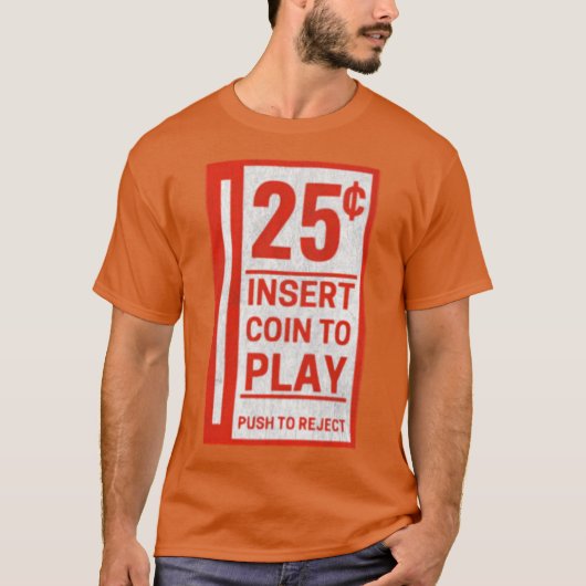 T-shirt Vidéo - 25 cents (Devant)