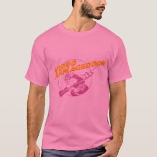 T-shirt Vidéo Armageddon - 80s Pink Mens