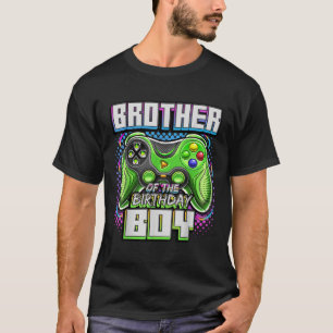 T-shirt Vidéo du frère de la famille de jumelage de garçon