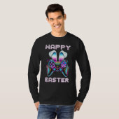 T-shirt Video Game Easter Bunny Gaming Controller Gamer Bo (Devant entier)