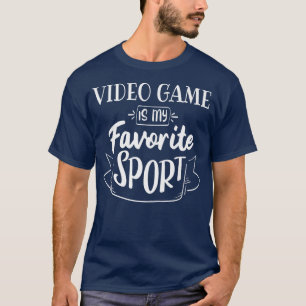 T-shirt Video Game est mon sport préféré 
