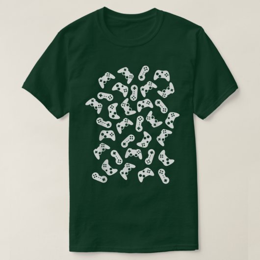 T-shirt Video Game Pattern for Gamer (Design devant)