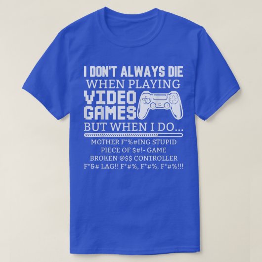 T-SHIRT VIDEO GAMES (Design devant)