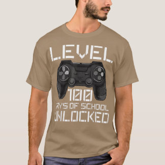 T-shirt Video Games 100th Day Of School For Gamer Boys Ki