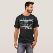 T-shirt Vidéo Jeu Lover Retro Code Cheat Hommes Garçons Ad (Devant entier)