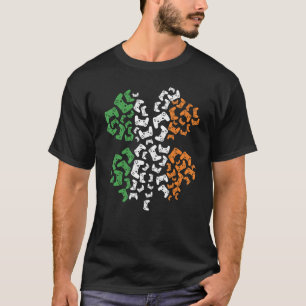 T-shirt Vidéo Jeu Shamrock Sport Jour de la Saint Patrick