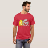 T-shirt Vidéo Rétro Côte Ouest (Devant entier)