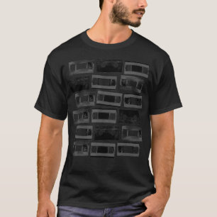 T-shirt Vidéo vidéo vidéo Retro VHS - bandes Cassette 1980