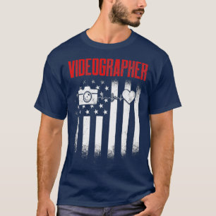 T-shirt Vidéographe Info Vidéographie Filmmaker Cadeau