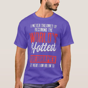 T-shirt Vidéographe Vidéographe le plus chaud Vidéographie