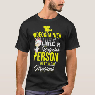 T-shirt Vidéographe Vidéographie Magique cinéaste Cadeau