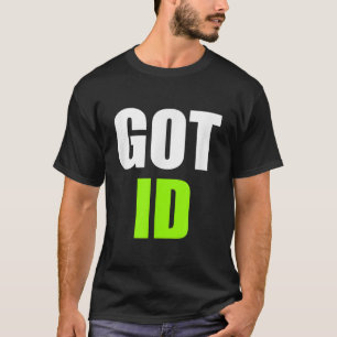 T-shirt Videur, barman, porte d'employé du club d'identité