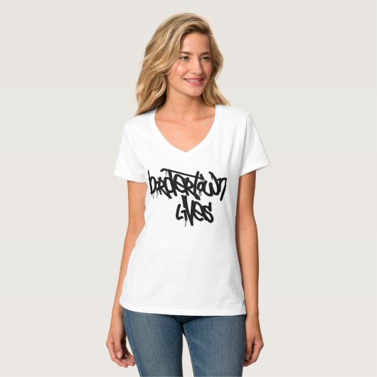 T-shirt vie à la frontière (Devant entier)