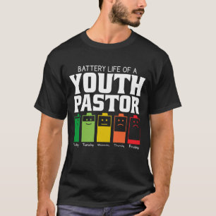 T-shirt Vie Batterie D'Un Pasteur Jeune