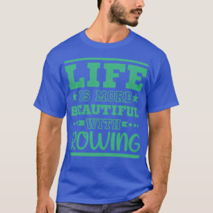 T-shirt Vie belle Cool d'aviron Funny Rowing Rower Club