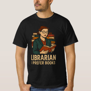 T-shirt Vie bibliothécaire