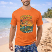 T-shirt Vie côtière Alligator Surf Rétro FL Surf Plage