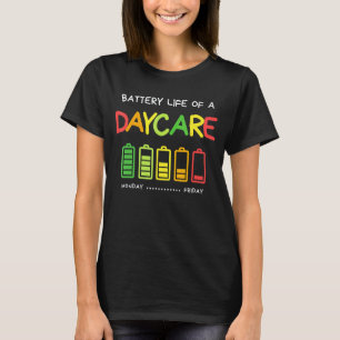 T-shirt Vie de batterie d'une application de reconnaissanc