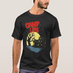T-shirt Vie De Camp D'Horreur La Nuit D'Halloween