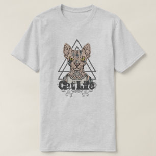 T-shirt Vie de chat