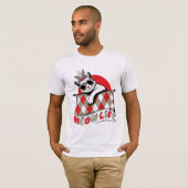 T-shirt Vie de chat drôle chat cool (Devant entier)