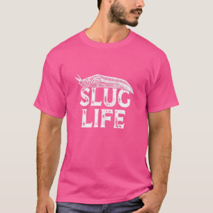 T-shirt Vie de la luge Coquille mignonne Moins d'animal lu
