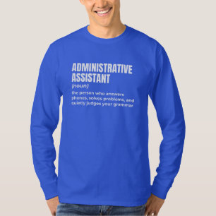 T-shirt Vie de l'assistant d'administration cool